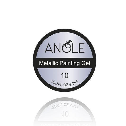 10 Metallic Painting Gel